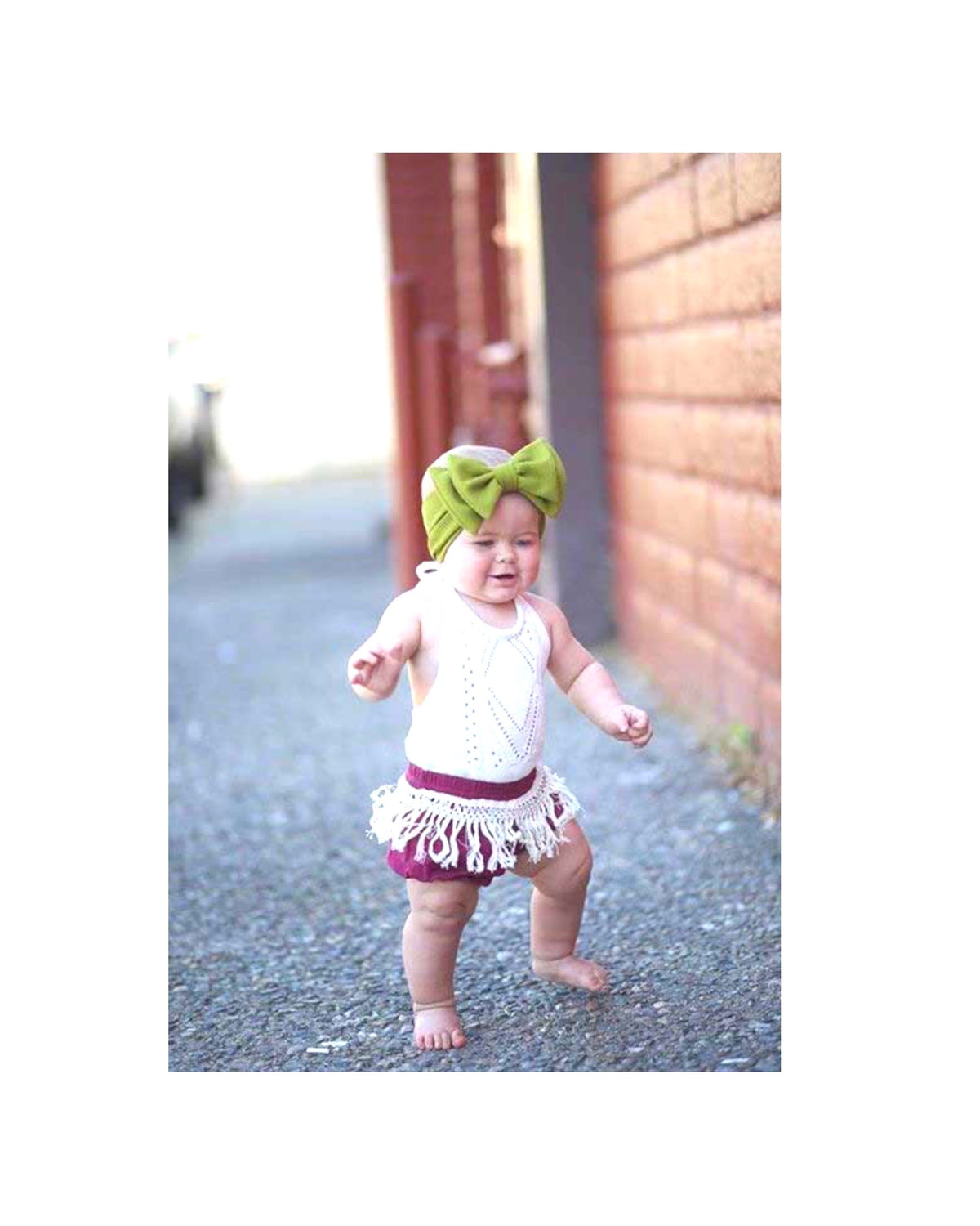 Bright Pink Tassel Bloomers