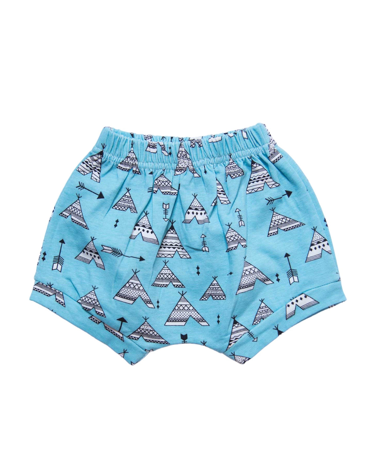 Aqua Blue Teepee Romper/harem Bottoms