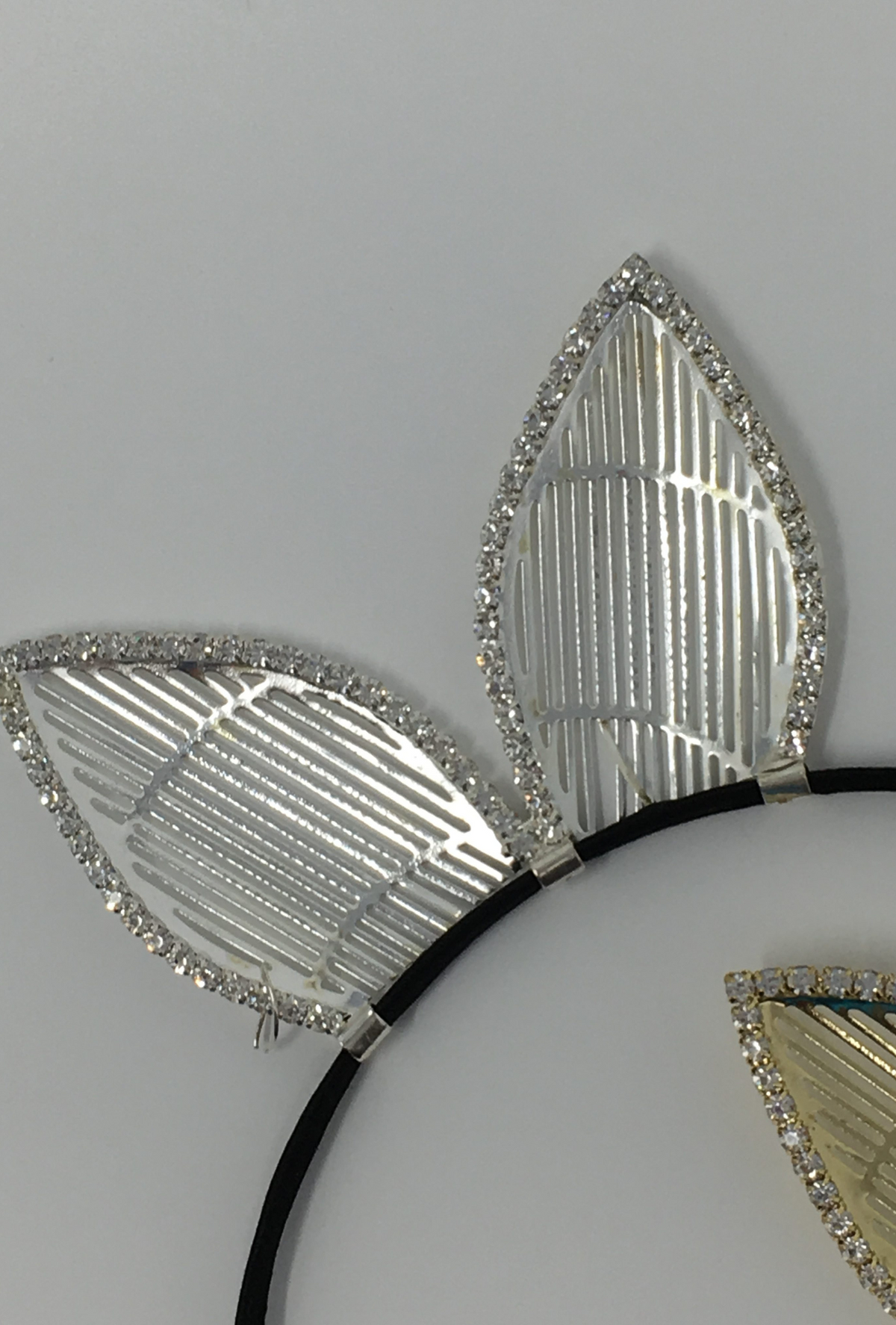 Jeweled Kitty Ears Headband