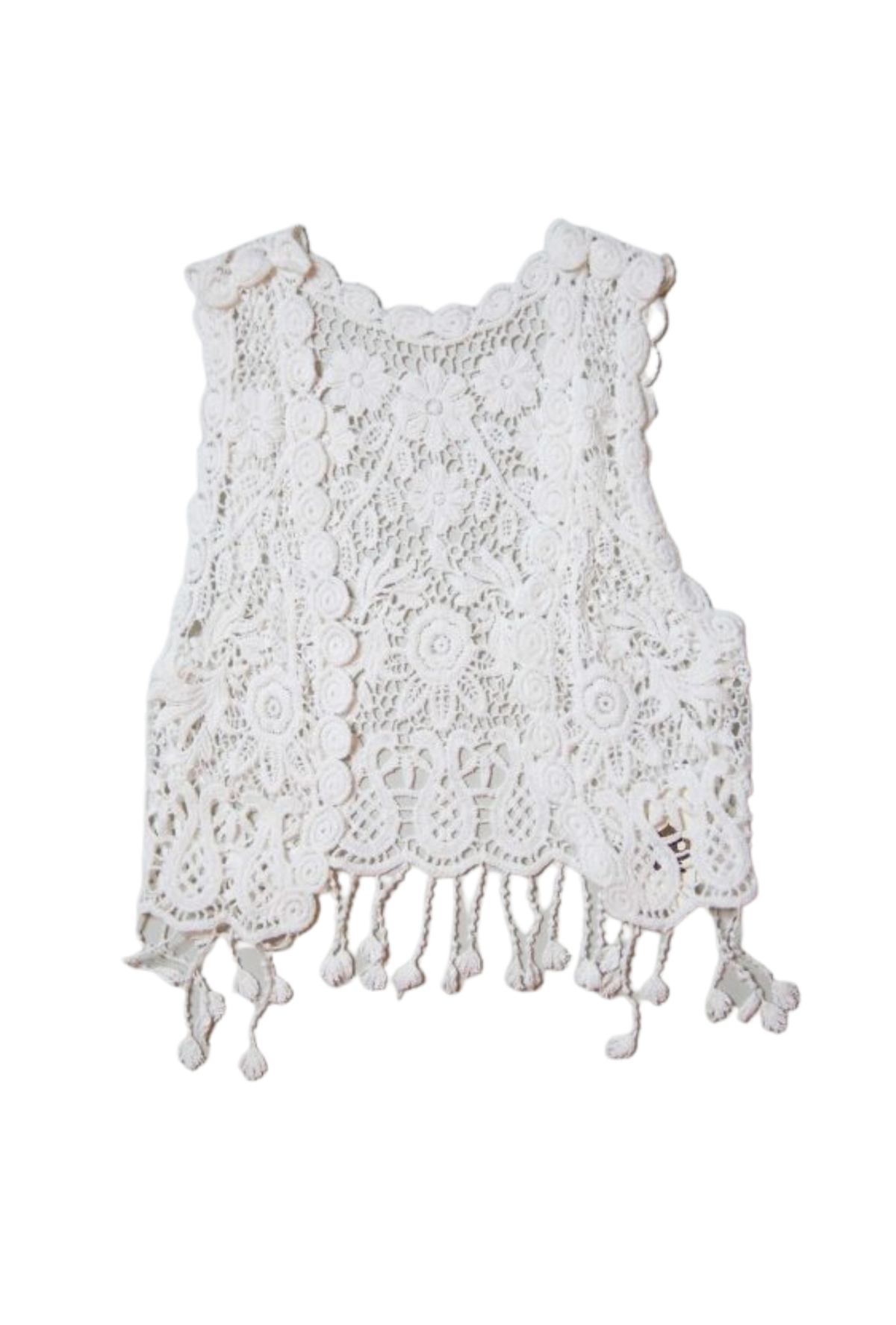 Boho Crocheted Vest