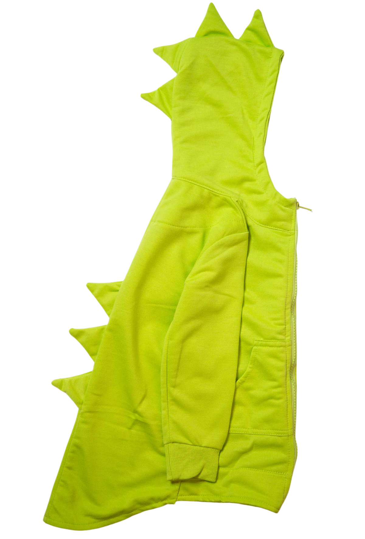 Dino Hoody - Lime Green