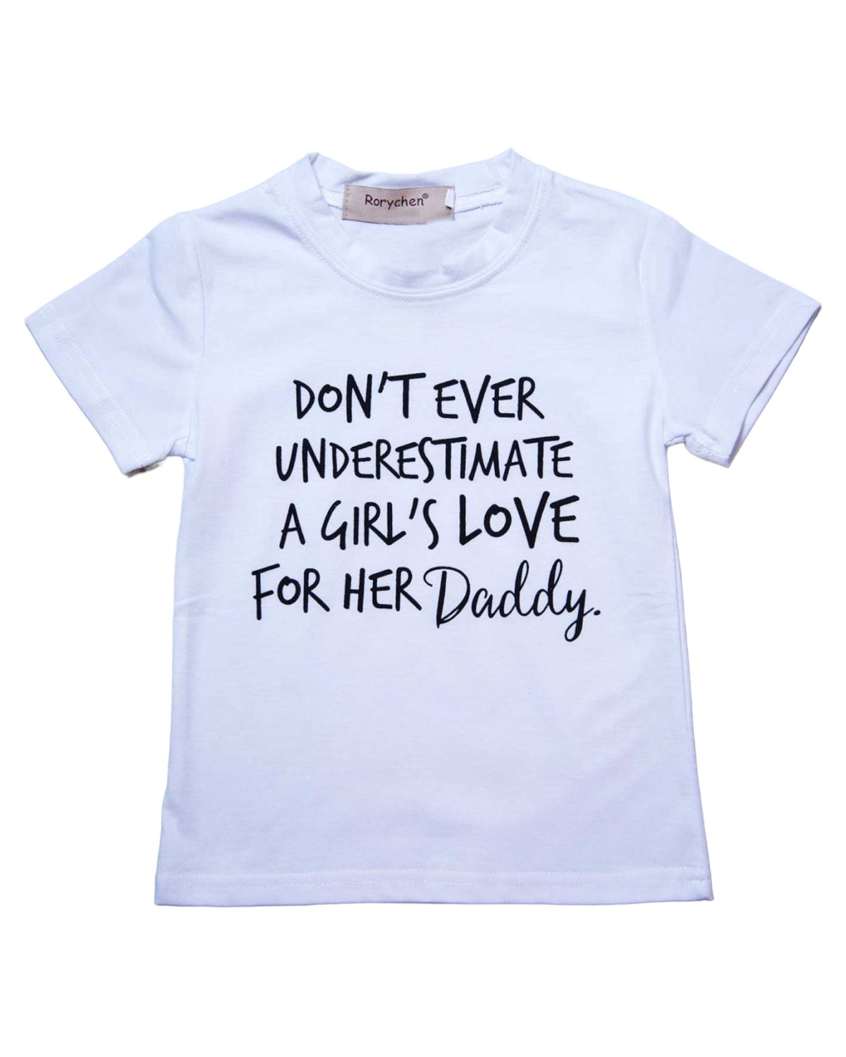 Don't Ever Underestimate A Girl's Love For Her Daddy Tee.