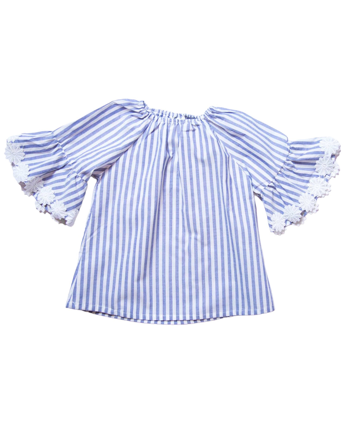 Stripes And Daisy Top