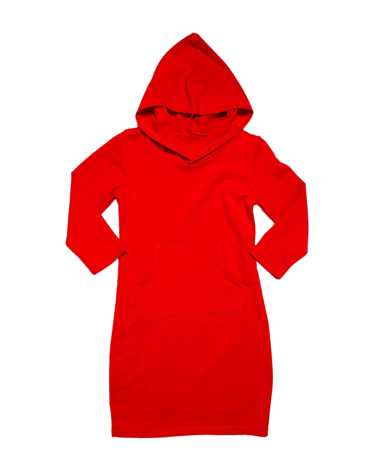 Red Hoodie Dress