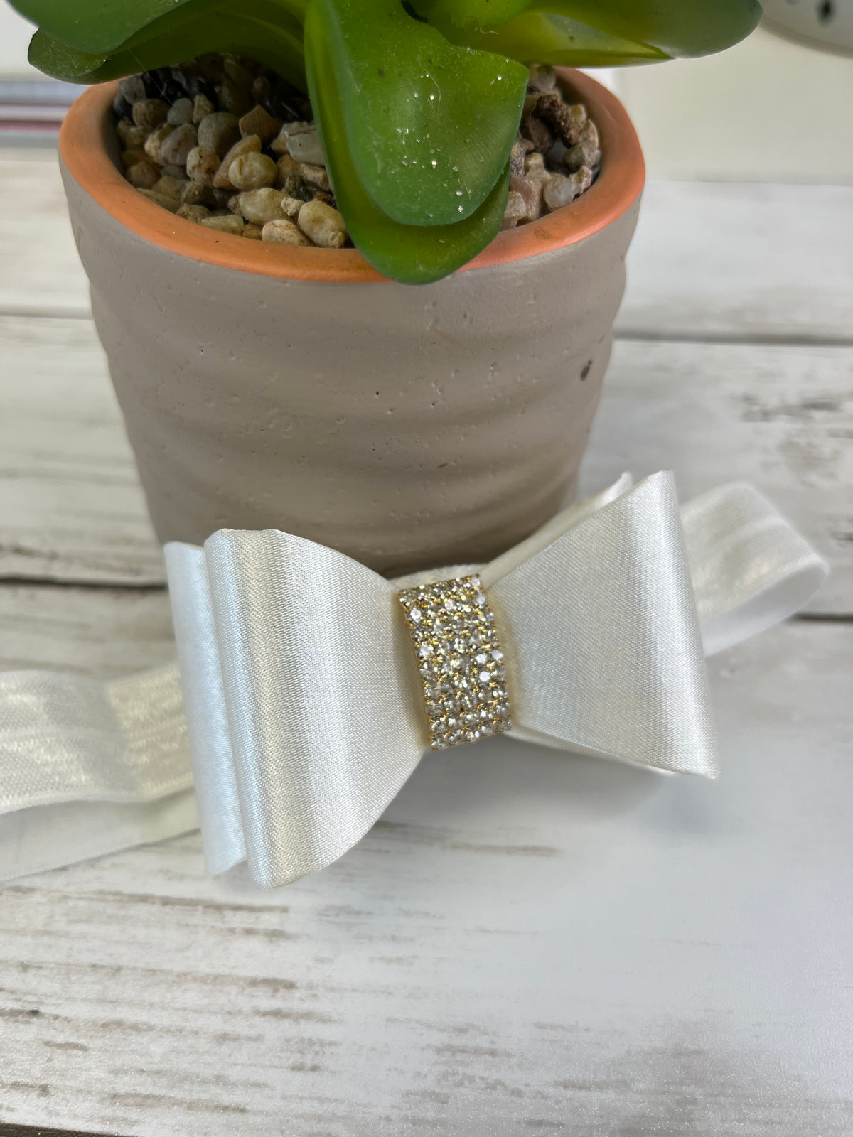 Ribbon Rhinestone headband