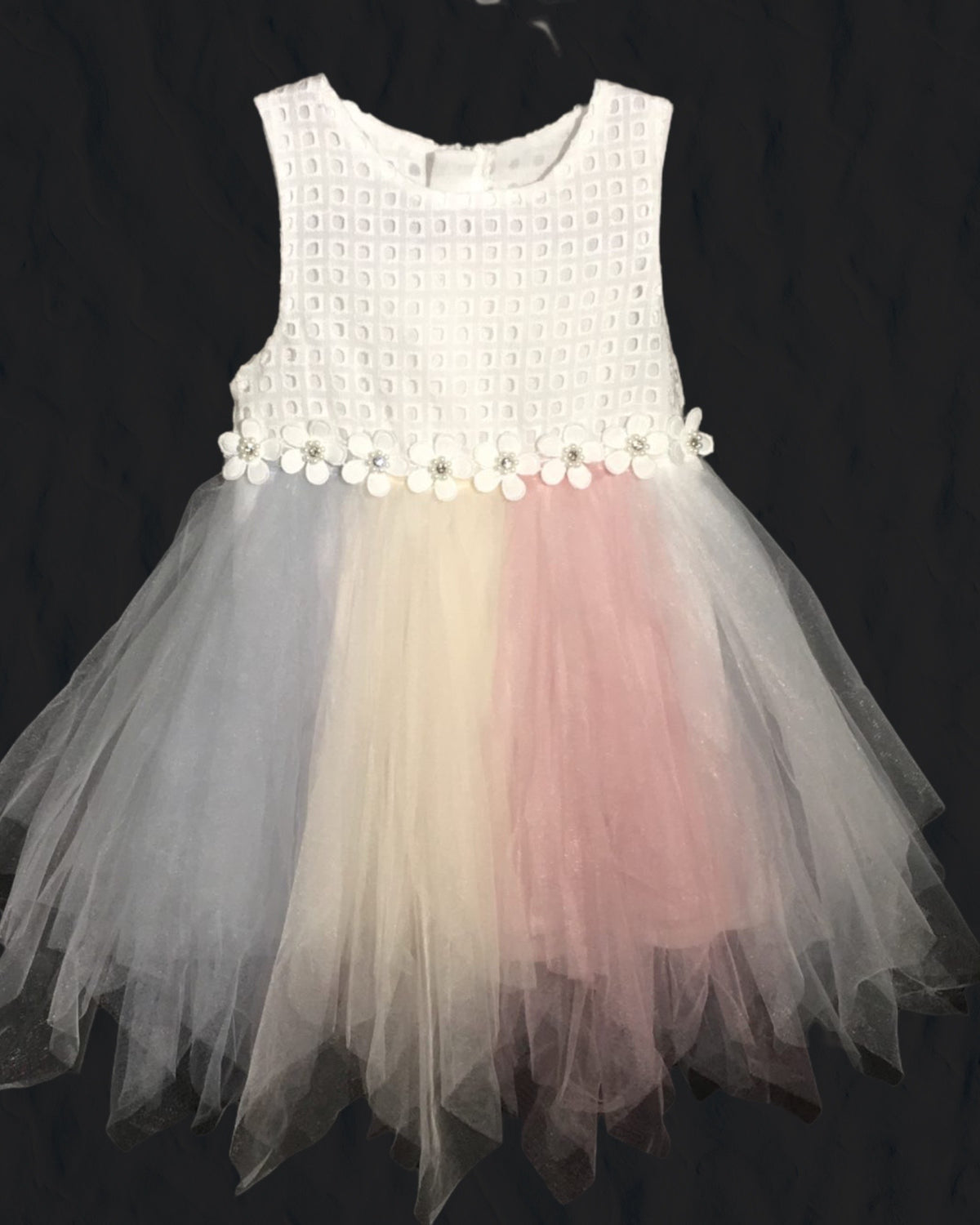 Rainbow Tulle Dress