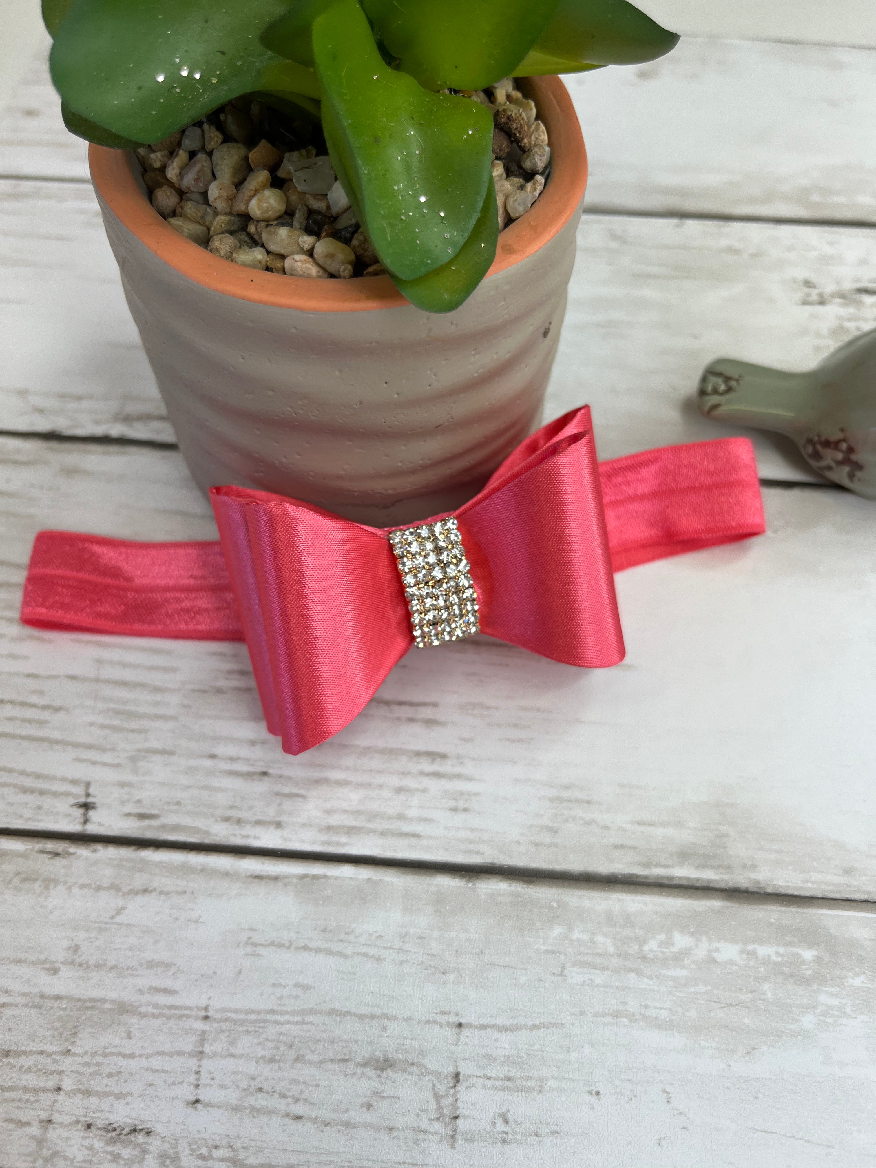Ribbon Rhinestone headband