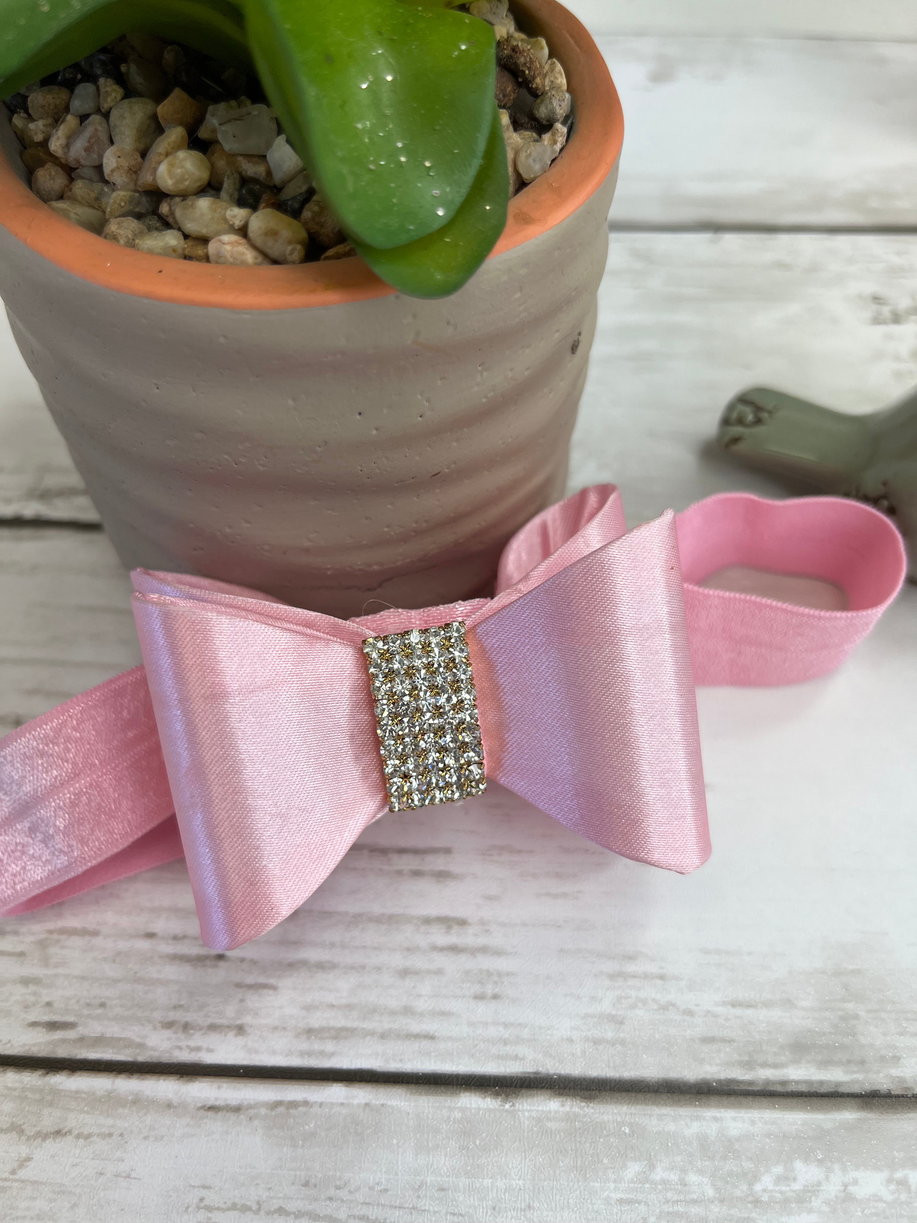 Ribbon Rhinestone headband
