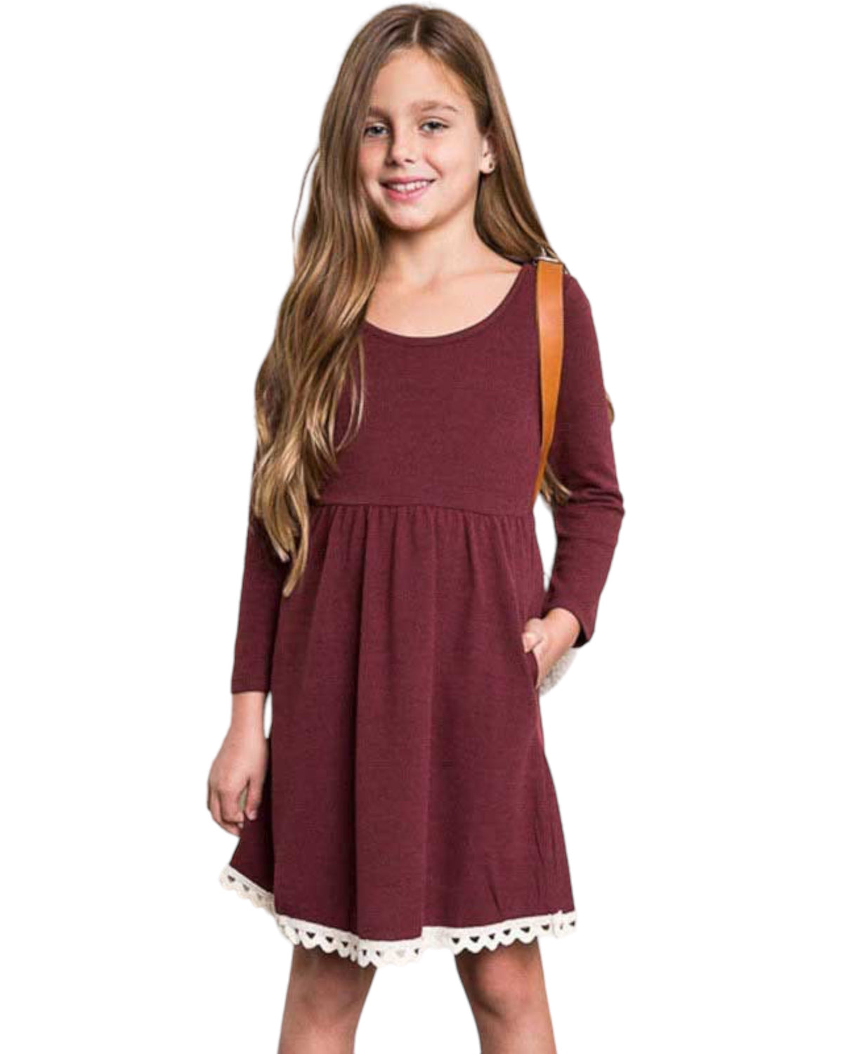 Sweater Dress With Pockets