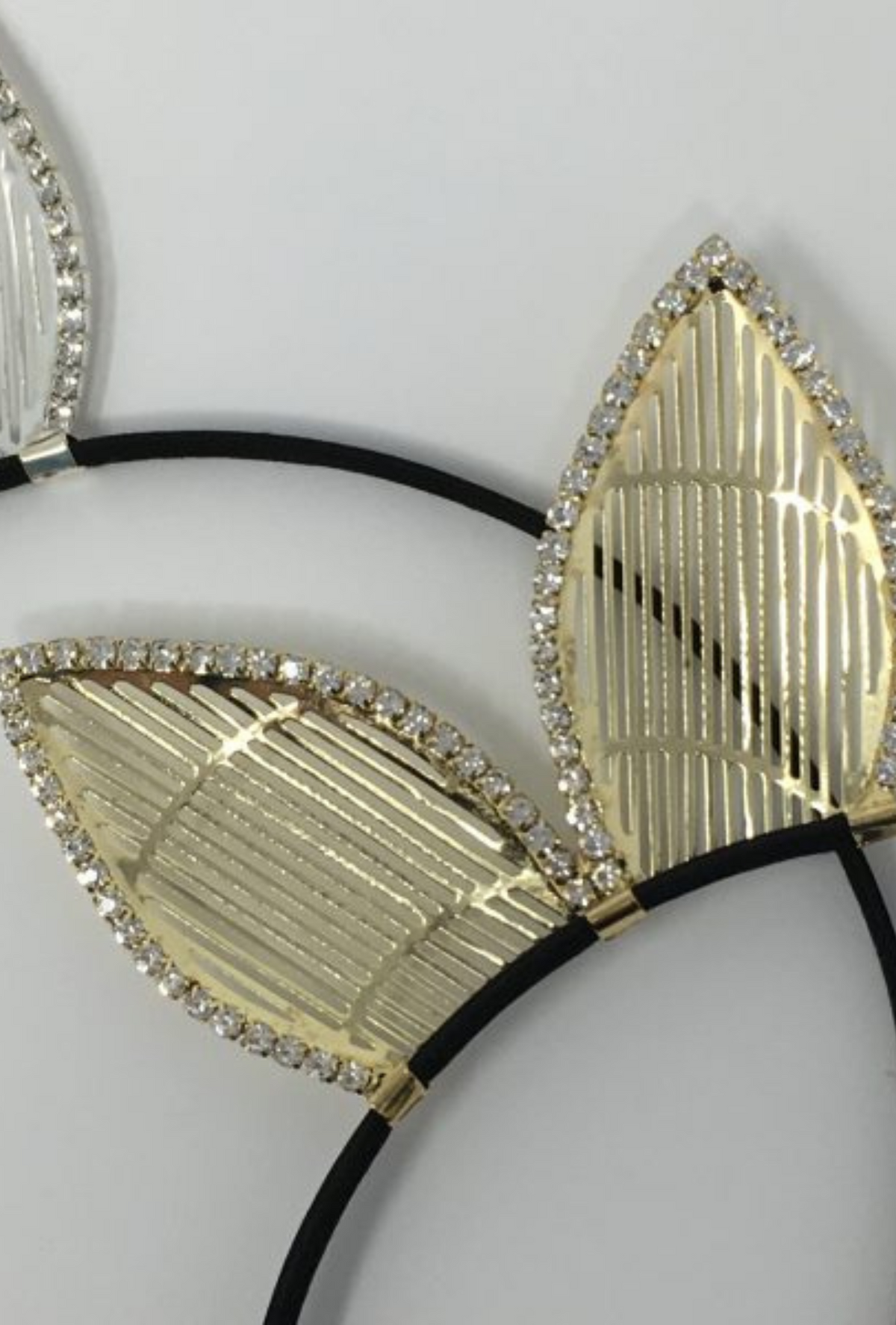 Jeweled Kitty Ears Headband