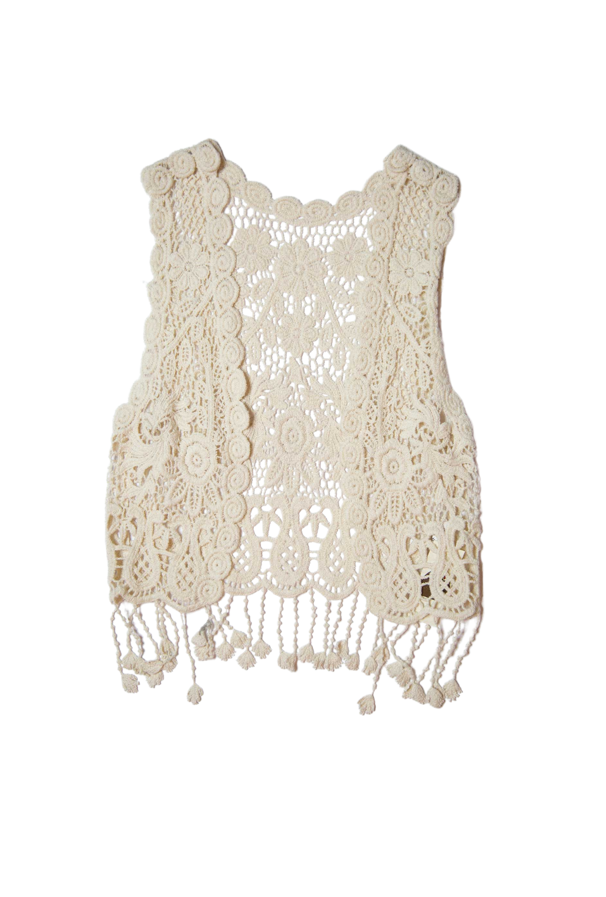 Boho Crocheted Vest