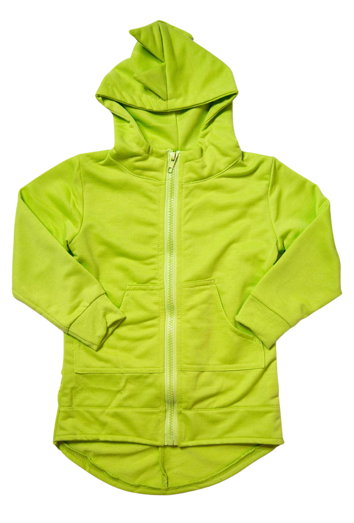 Dino Hoody - Lime Green