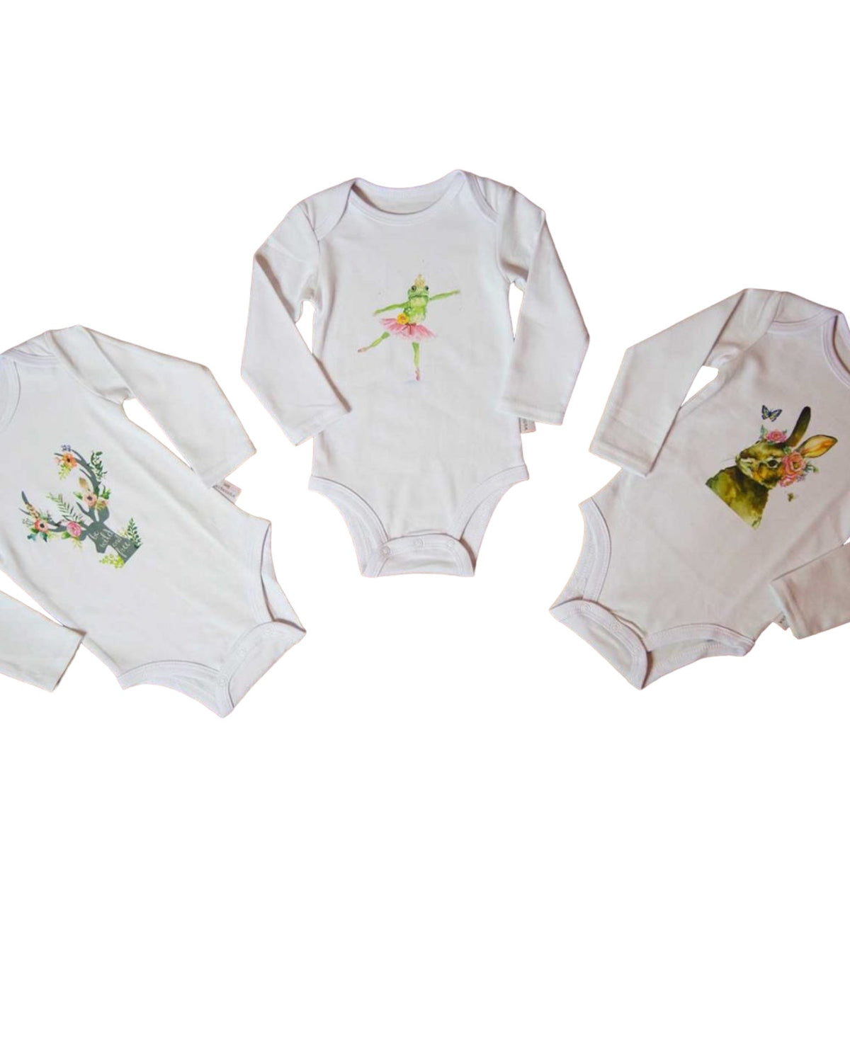 Princess Frog And Her Friends 3 Pc Onesie Set