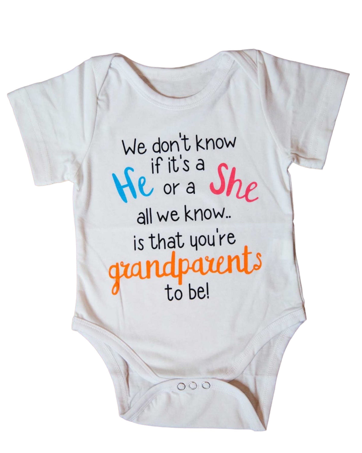 He Or She Onesie
