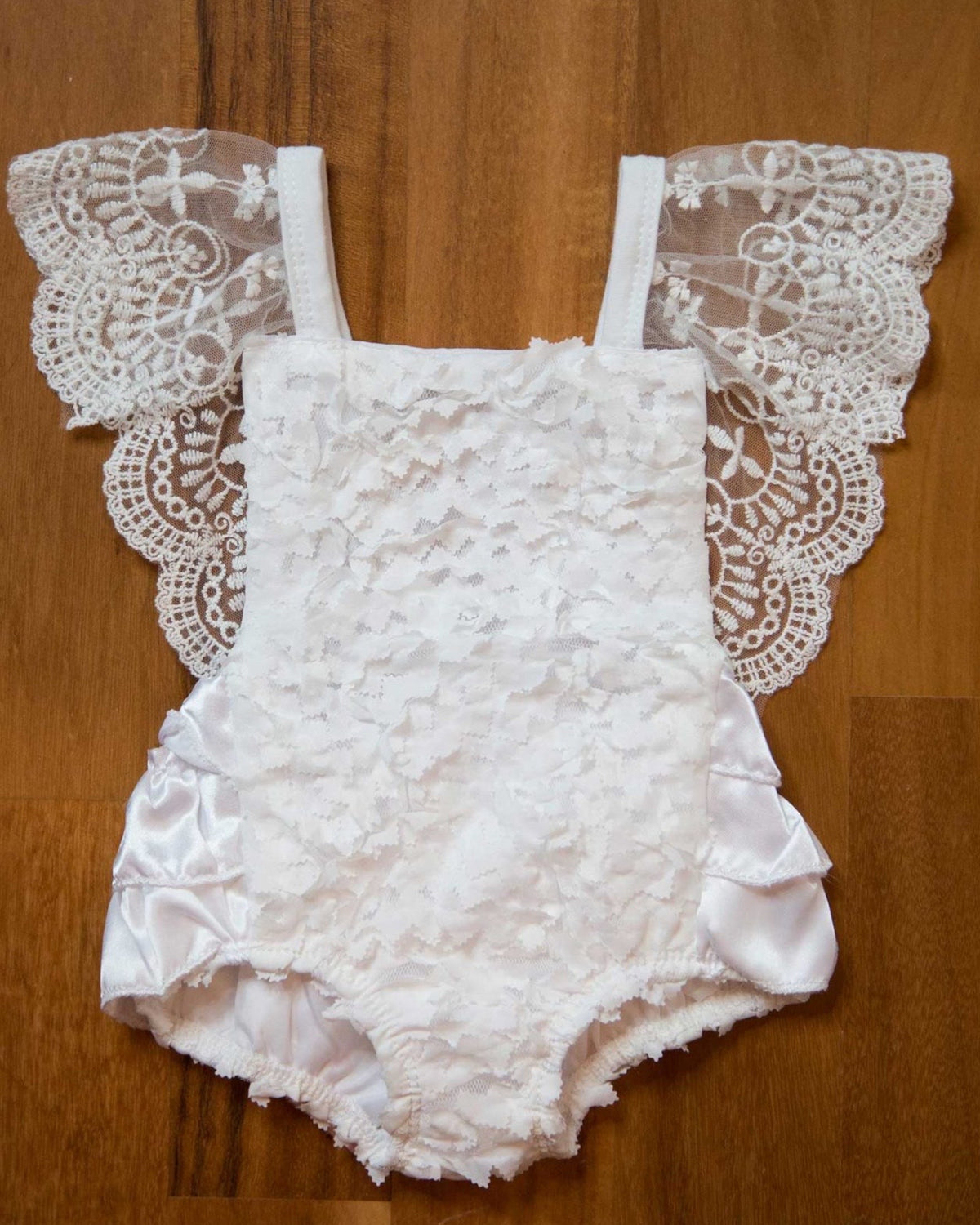 Lace And Bows Romper