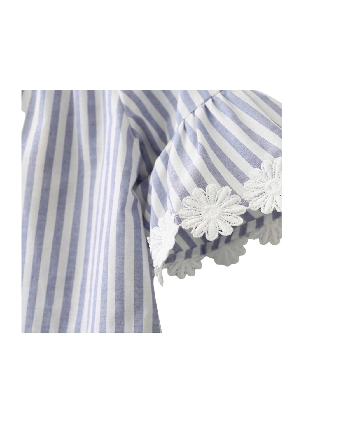 Stripes And Daisy Top