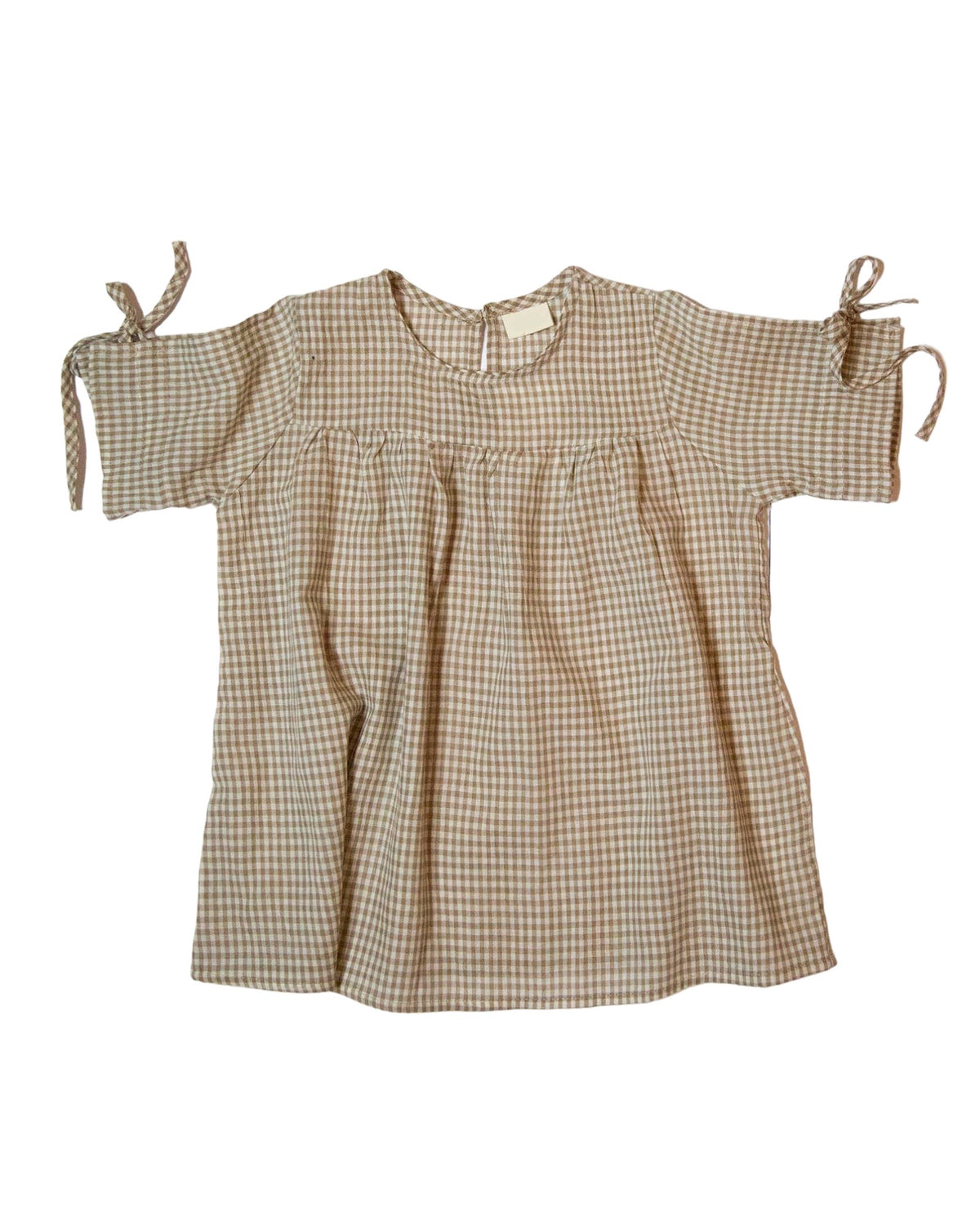 Babydoll Gingham Top