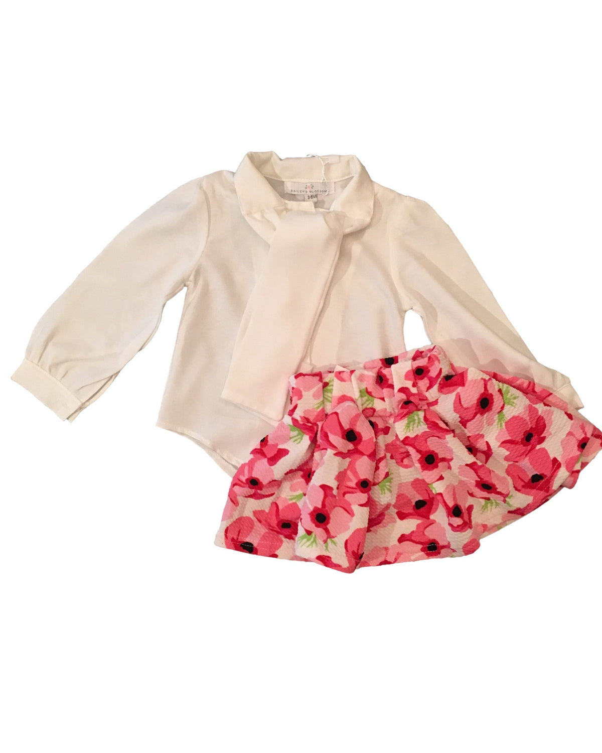 Bow Button-up Blouse