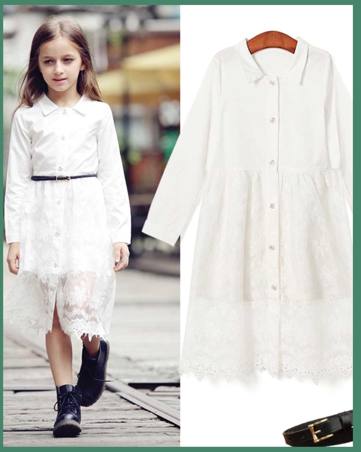 Button-Up Dress