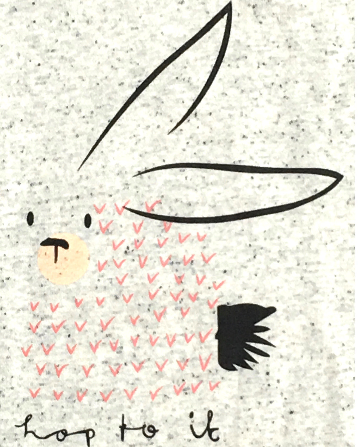 Hop To It Bunny Sweatshirt