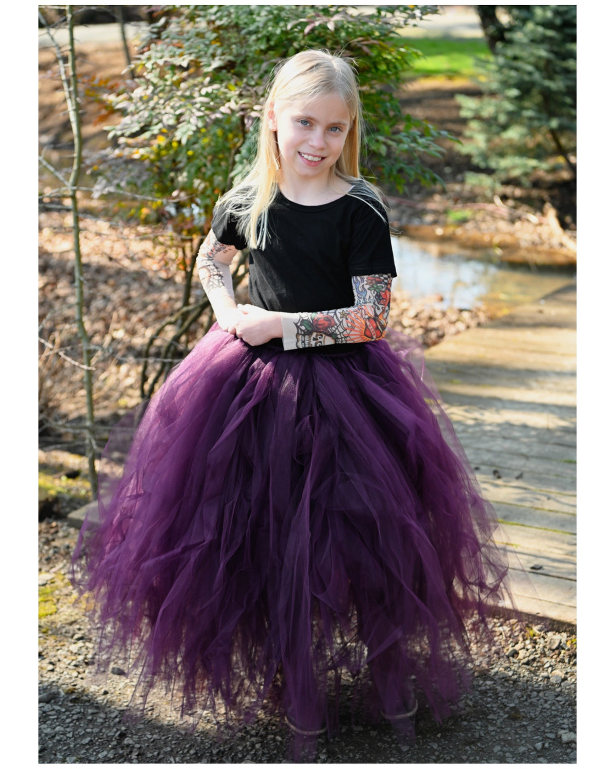 Plum Fantasy Skirt And Top