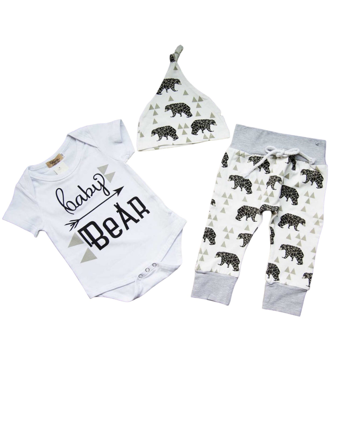 Baby Bear Onesie And Hat