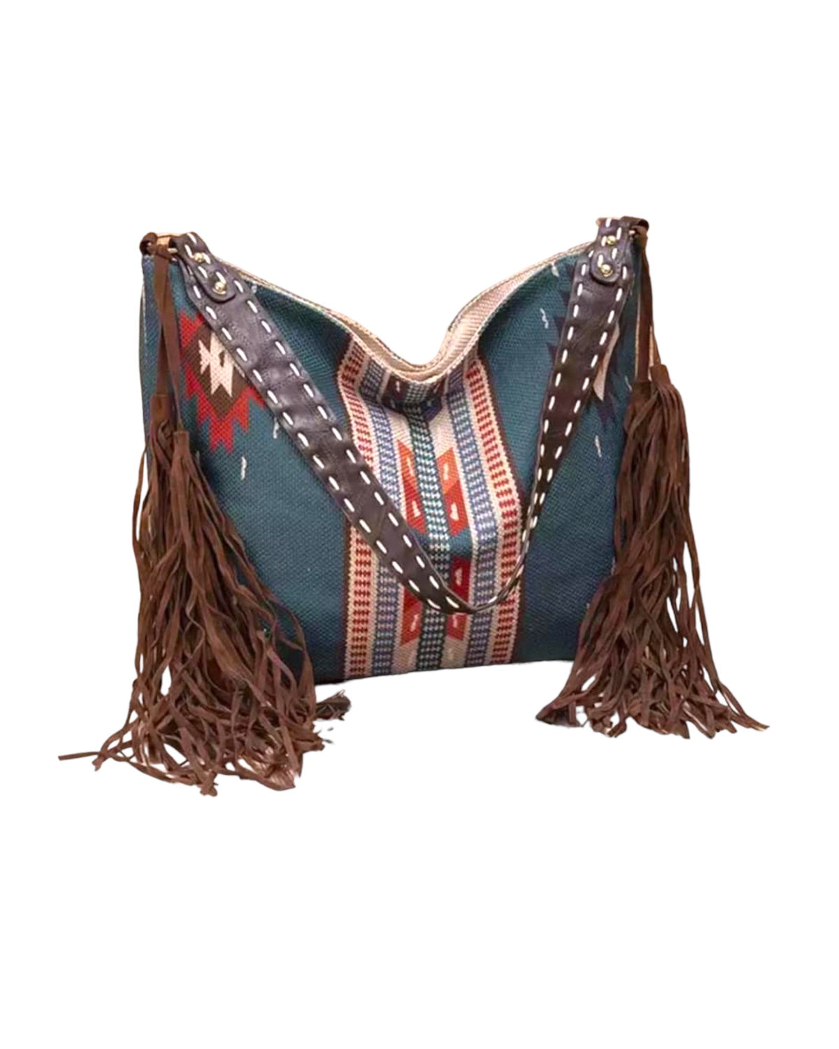 Fringe Purse - Green
