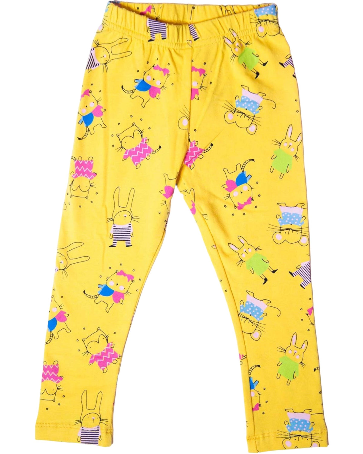 Sunshine Yellow Bunny Leggings