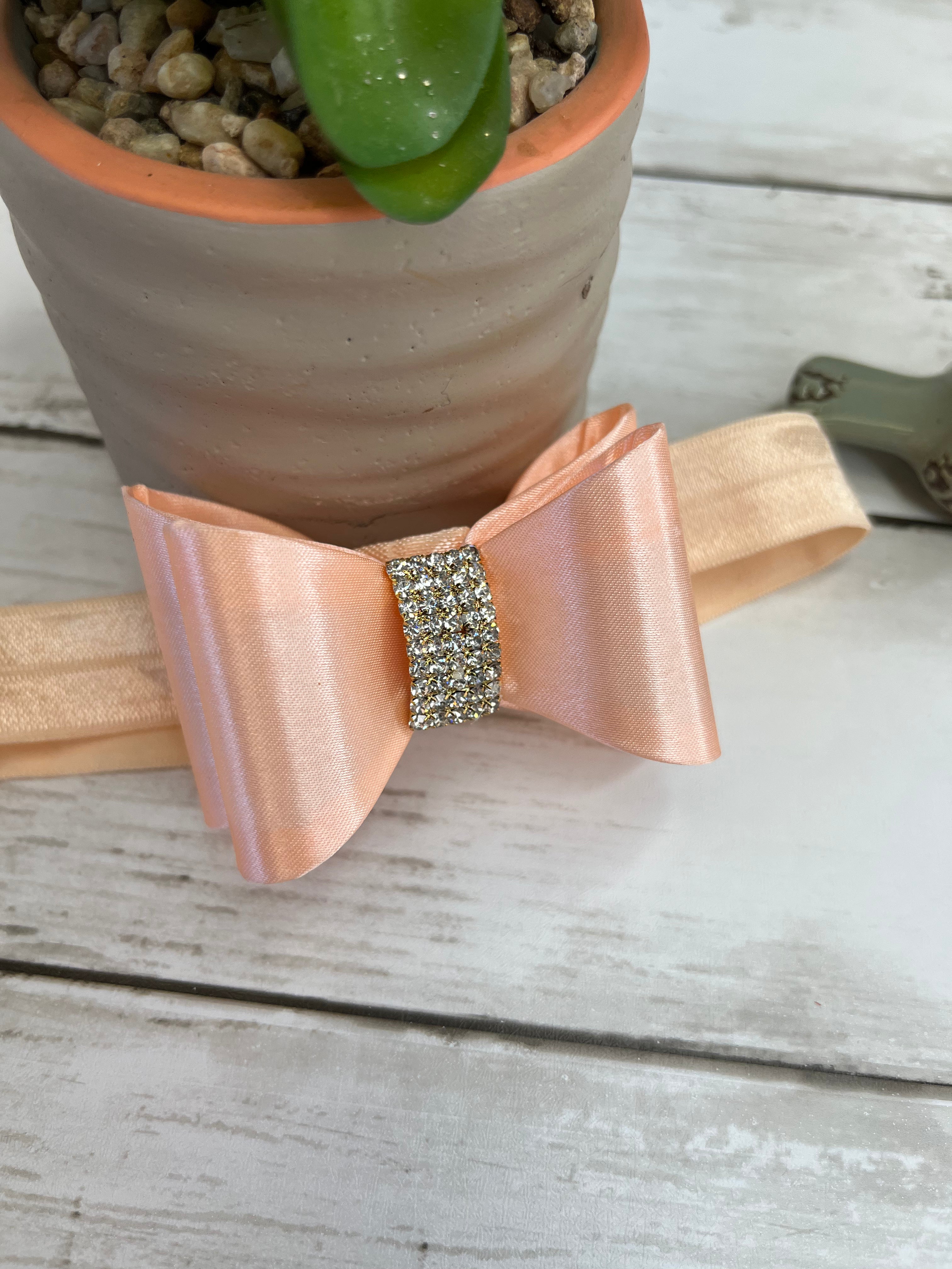 Ribbon Rhinestone headband