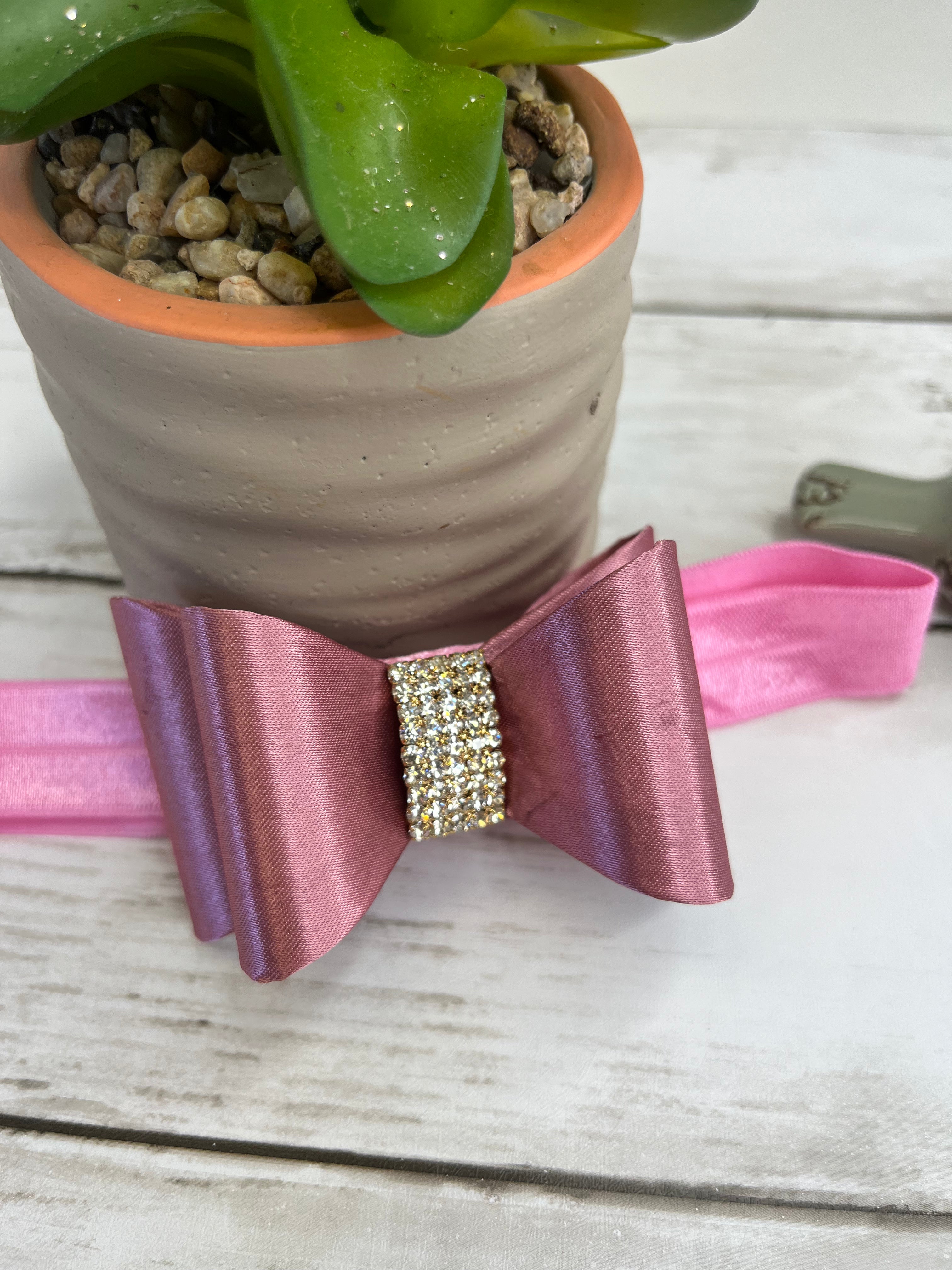 Ribbon Rhinestone headband